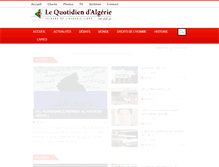 Tablet Screenshot of lequotidienalgerie.org